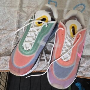 Nike Air Max 2090 Colorblock Sneakers in Coral, Lavender & Mint